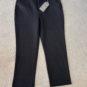 Wit & Wisdom Absolution Knit Black Trousers